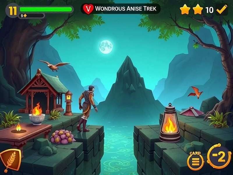 Wondrous Anise Trek Character and Environment